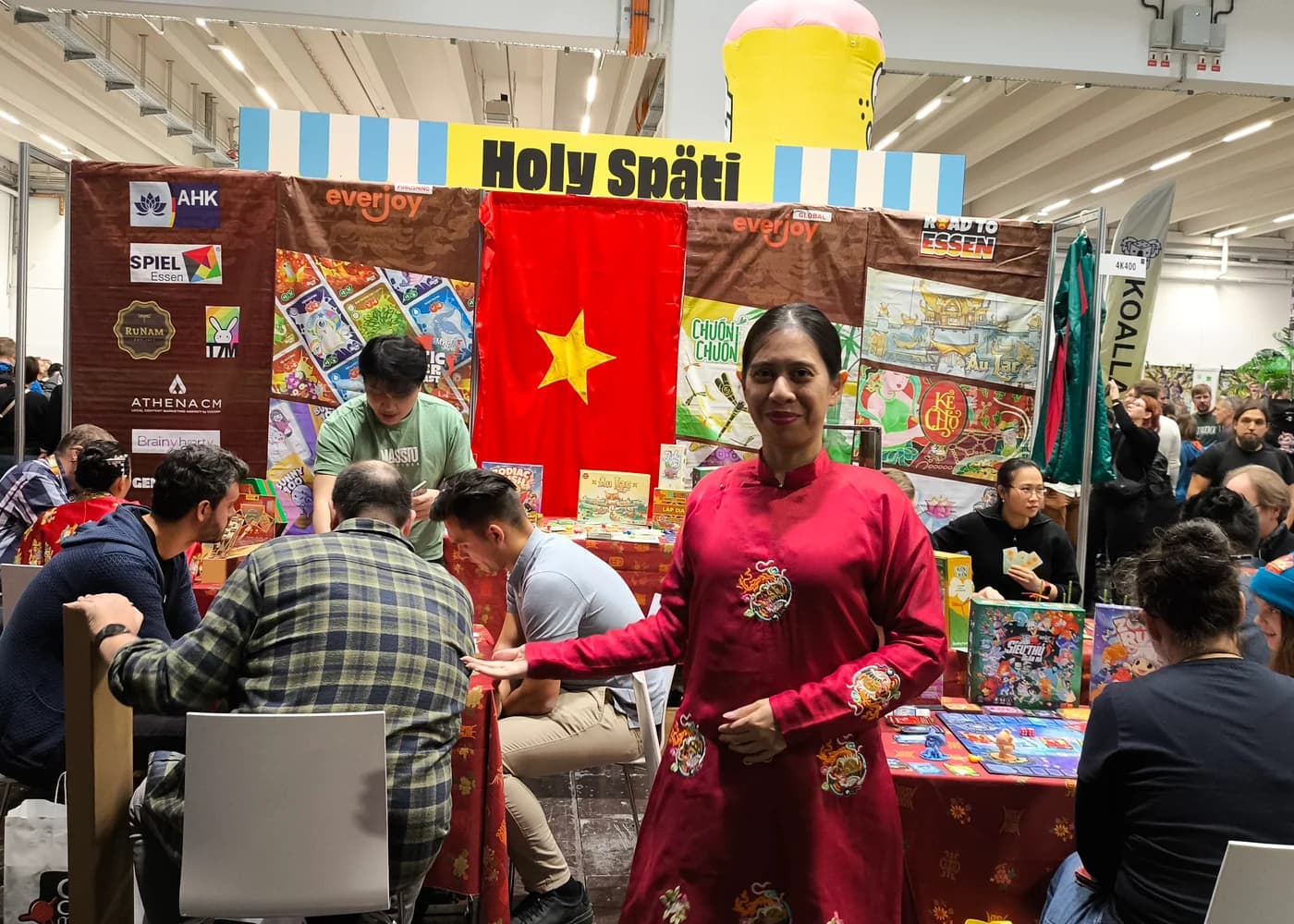 Everjoy Vietnam booth at SPIEL Essen